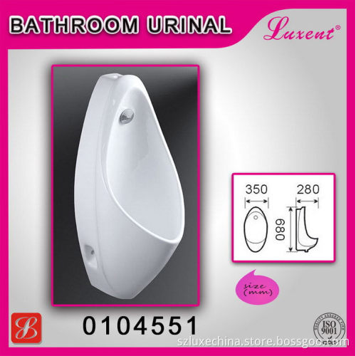 High grade bathroom porcelana man urinal